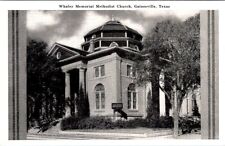 Whaley Memorial Methodist Church, GAINESVILLE, Texas Postcard - Graycraft picture
