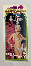 Vintage 1970s Tropicana Las Vegas Airtour Tiffany Tour Brochure Showgirl A1 picture