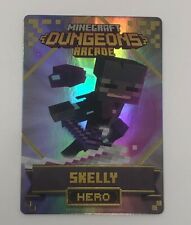 Minecraft Dungeons Arcade Series 3 (#105 Hero: Skelly) FOIL Card picture