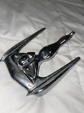 Vintage 1950's Nash Flying Lady Goddess Hood Ornament Chrome Nash George Petty picture