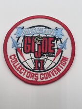 GI Joe II International Collectors Convention By Hasbro 3” Patch -NEW OLD STOCK picture