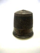 VINTAGE STERLING SILVER #10 THIMBLE picture