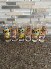 CAZADORES Tequila Tall Shot Glasses Shooter Thick Bottom Bar Style- 47 total picture
