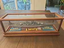 Franklin Mint U.S.S. Missouri Battleship BB-63   With Display Case and Paperwork picture