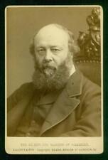 20-2, 024-15; 1880s, Cabinet card, The Marquis of Salisbury (1830-1903) picture