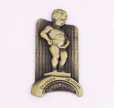 On sale Brussels Belgium Fridge Magnet Bronze Metal Souvenir Gift New picture