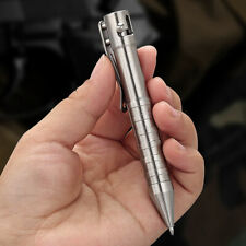 Solid TC4 Titanium Alloy Pocket Ball Pen Office Signature Pen Portable EDC Pen picture