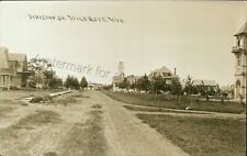 Wild Rose, Wisconsin - Division St, Dirt Road - Waushara Co, WI RPPC Postcard picture