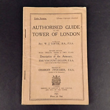 1921 Authorised Guide To The Tower Of London Revised Edition By Rev. W.J. Loftie picture