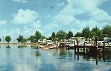 Postcard FL Punta Gorda Municipal Boat Launch Posted 1960s Vintage PC J7465 picture