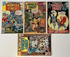 Lot of 4 WORLD’S FINEST 1st Two Face Silver Age Bronze 173, 211, 241, 243 GD/VG picture