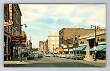 Fort Dodge IA-Iowa, Central Avenue, Advertising, Antique, Vintage Postcard picture