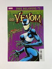 True Believers: Absolute Carnage-She Venom #1 (2019) 9.4 NM Marvel Reprint Comic picture