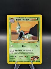 Pokémon TCG Brock's Golbat Gym Heroes 39/132 Regular Unlimited Uncommon #122A picture