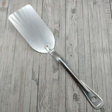 Vintage Carlton Enduro Stainless Steel All Metal Solid Spatula Hang Hole Rare picture