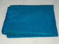 Vintage Fabric Green & Blue Woven Wool Blend 48
