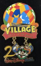 VTG DISNEY PARK Millennium Village (2000) Dangler Mickey, Donald, Goofy HTF P271 picture