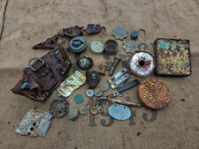 WWI ORIGINAL GERMAN BUNKER ITEMS POCKET LITTER RELICS from CHRISTMAS BATTLES picture