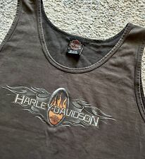 Vintage 2005 Harley Davidson Yankee Connecticut Tank Top Shirt Size XL picture