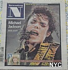 Michael Jackson Dead Tribute Farrah Fawcett Ny Newsday June 26 2009 🔥 picture