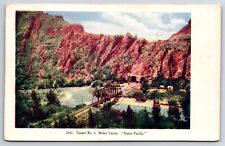 Embossed c 1900's Tunnel No 3 Weber Canon Union Pacific Railroad Utah Postcard picture