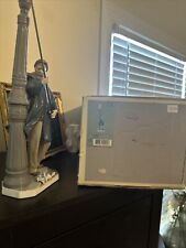 LLADRO:  Lamplighter with original box picture