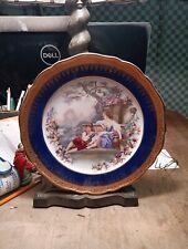 Wonderful  10 Inches  Limoges  Veritable Porcelain  D'Art Plate picture