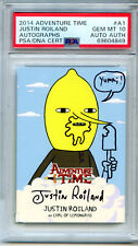 Justin Roiland Lemongrab Autograph A1 PSA 10 Gem Mint Cryptozoic Adventure Time picture