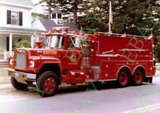 BOXFORD, MA Fire Apparatus - 5x7 PHOTO: E-4 1979 Mack R / Gibson  350/2500 picture