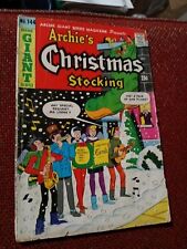 Archie Giant Series #144 January 1967 Mlj Comics Silver Age christmas stocking picture