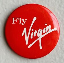 Virgin Atlantic Airlines  Pin - Back Button  - Fly Virgin picture
