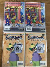 Simpsons Comics #32 x2 33 x2 Bongo 1st Print Lot Set Run 1993 1st Series NM picture
