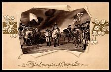 WINSCH The Surrender of Cornwallis Embossed c1910 Old Civil War Postcard #36 picture