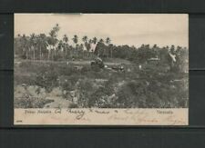 Postcard Venezuela, landscape Maiquelia and railway, used, rare  picture