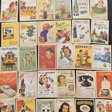 Lot of 10 Vintage Styled Old Advertisement Postcards, Cross Posting, Frameable, picture