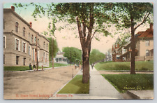 Postcard Sharon, Pennsylvania, East State Street Looking East A359 picture