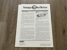 Vintage Voyager Bulletin Mission JPL NASA Newsletter April 13 1979 picture