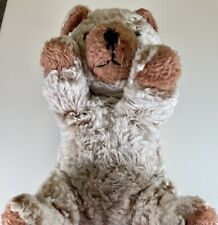 Vintage Mighty Star Plush Bear 14” Tall picture