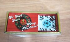 2004 Mr Christmas Gold Label Matchbox Melodies Music Box We Wish Christmas Vtg picture