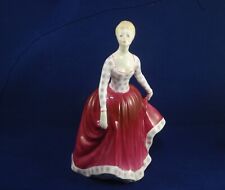 1973s Vintage Porcelain Figurine Statuette  Girl Woman England ROYOL DOULTON picture