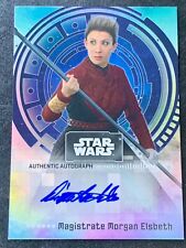 RARE 2022 TOPPS STAR WARS Magistrate Morgan Elsbeth Autograph Diana Lee Inosanto picture