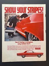 Original 1967 Ford Fairlane Car - Original Print Advertisement (10in X 14in) picture