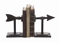 Arrow Shaped Cast Iron Bookends, 7