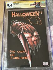Halloween #1 Chaos Comics Premium Glow in the Dark CGC SIGNED JOHN CARPENTER 9.4 picture