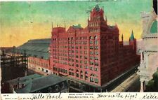 Vintage Postcard- Broad Street Station, Philadelphia, PA Early 1900s picture