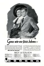 Collar by Mey & Edlich in Leipzig XL 1932 German ad shirt collar advertising picture