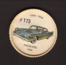 Jello/Hostess--1962 Famous Cars Coin from Canada--1958 Packard picture