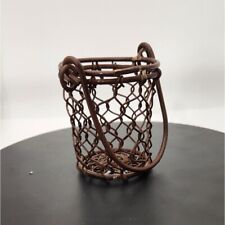 Small Hand-Woven Wire Basket picture