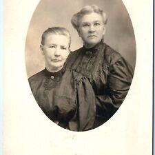 c1910s Delta, Ohio Old Ladies Women RPPC Portrait Real Photo Bake Lowry OH A141 picture