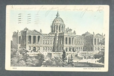 Harrisburg PA Glitter Postcard Pennsylvania Capital Double Posted 1905  pc235 picture